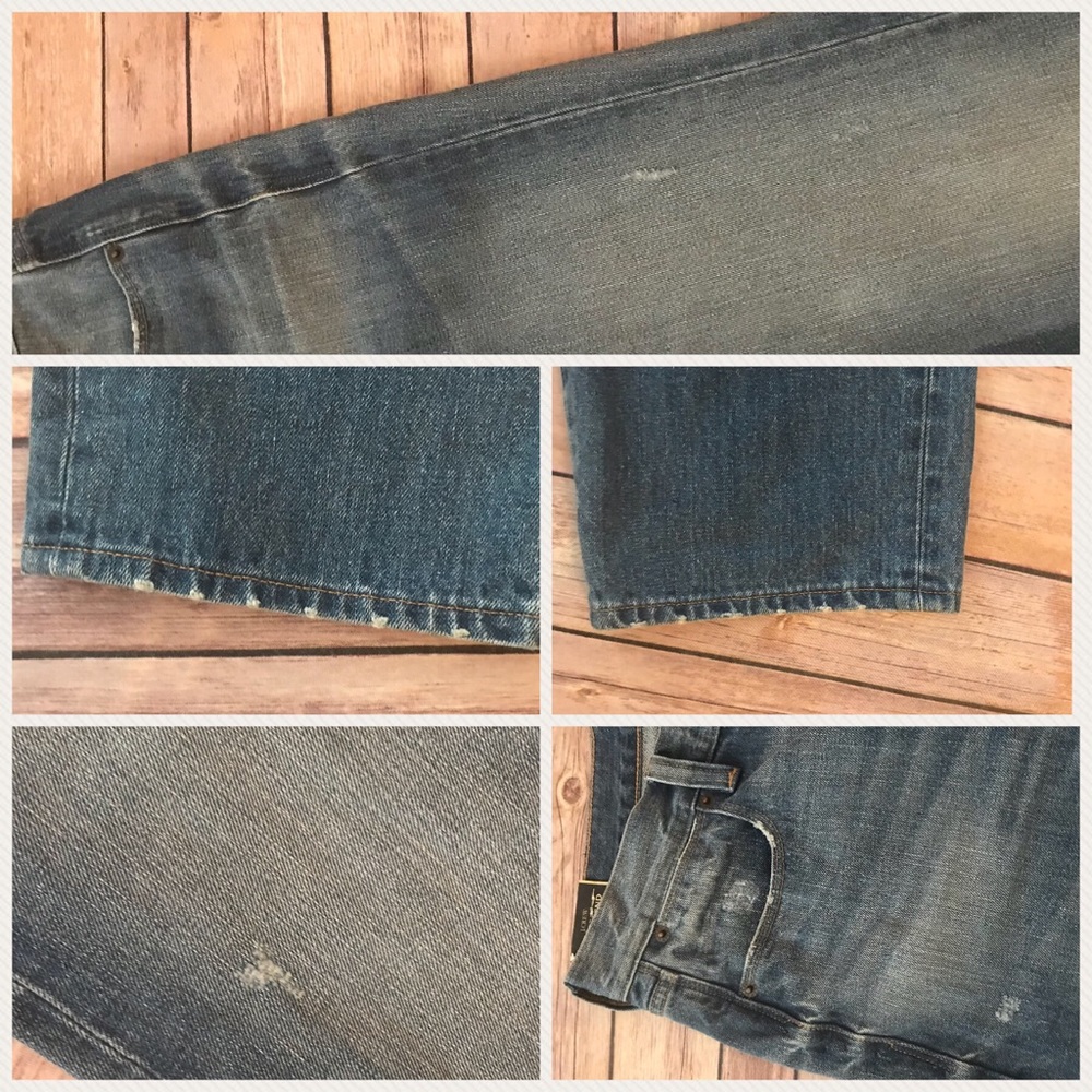 NWT J Crew Boyfriend Jeans w/ slight distressing - Picture 6 of 8